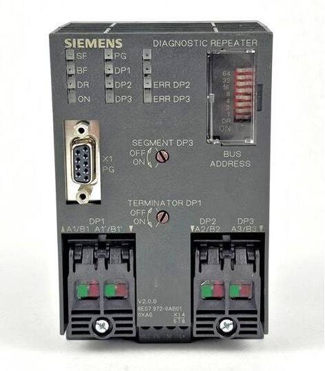 6ES7 972-0AB01-0XA0, Siemens, DIAGNOSTIC REPEATER