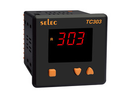 TC303AX SELEC SINGLE DISPLAY 1 OUTPUT TEMP.CONTROLLER 85-270V AC/DC