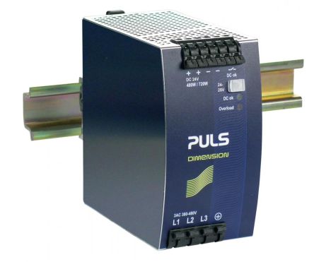 QT20.241 PULS POWER SUPPLY 480W 380-480 VAC 3 PHASE 20-17.5 AMP