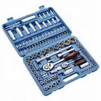 HOGERT, HT7G149, Toolset with ratchet, 27 pcs