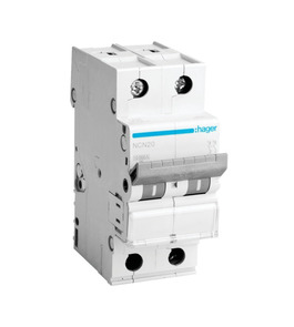 MCB TYPE NC-N 10KA, 6A TO 32A, DP (2 MODULE)