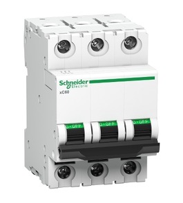 MCB, TP (3 MOD), 1A-4A, Schneider