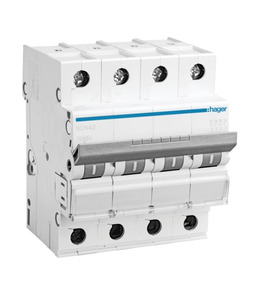 MCB TYPE NC-N 10KA, 6A TO 32A, FP (4 MODULE)