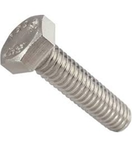 1/4"X 2.1/2" S.S.304-A2 HEX SCREW FULL THREAD AS PER BS-1083 (BSW THREAD)